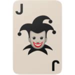 what does the joker card emoji mean